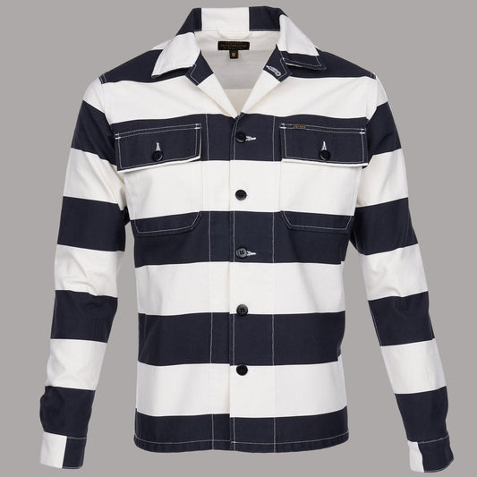 Pike Brothers1962 OG - 107 Shirt (Jacket) Alcatraz WhiteJacketsBritish Parts Luzern