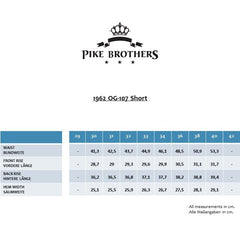 Pike Brothers1962 OG - 107 Short navyPantsBritish Parts Lucerne