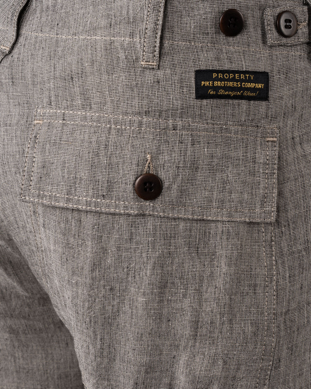 Pike Brothers1962 OG - 107 Short Sherkin GreyPantsBritish Parts Lucerne