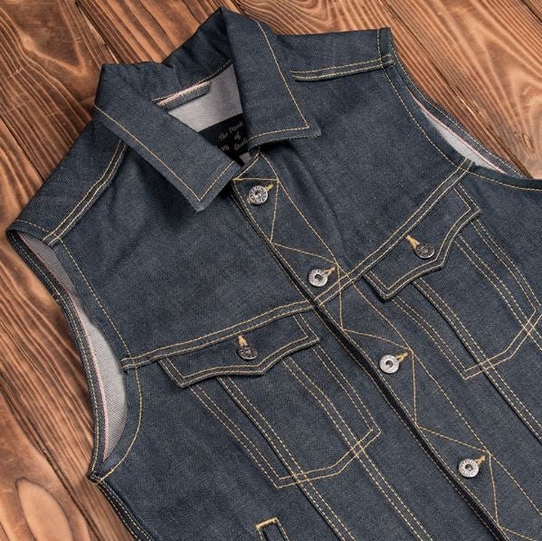 Pike Brothers1963 Roamer Vest 11oz MetalVestBritish Parts Lucerne