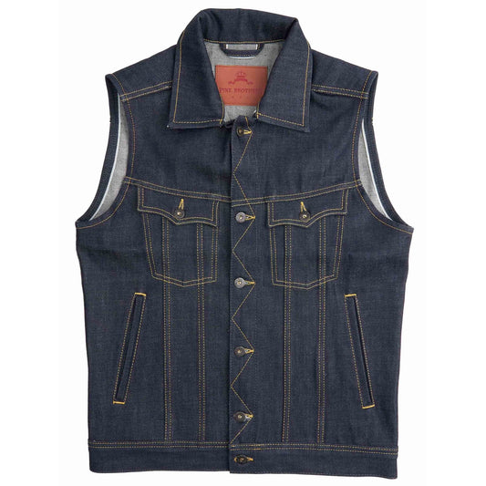 Pike Brothers1963 Roamer Vest 11oz MetalVestBritish Parts Lucerne