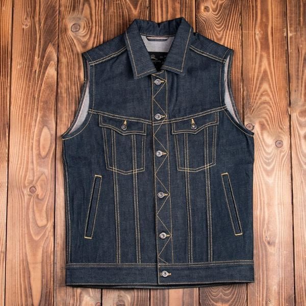 Pike Brothers1963 Roamer Vest 11oz MetalVestBritish Parts Lucerne