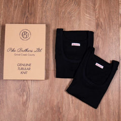 Pike Brothers1965 Tank Top Double Set blackTank TopBritish Parts Lucerne