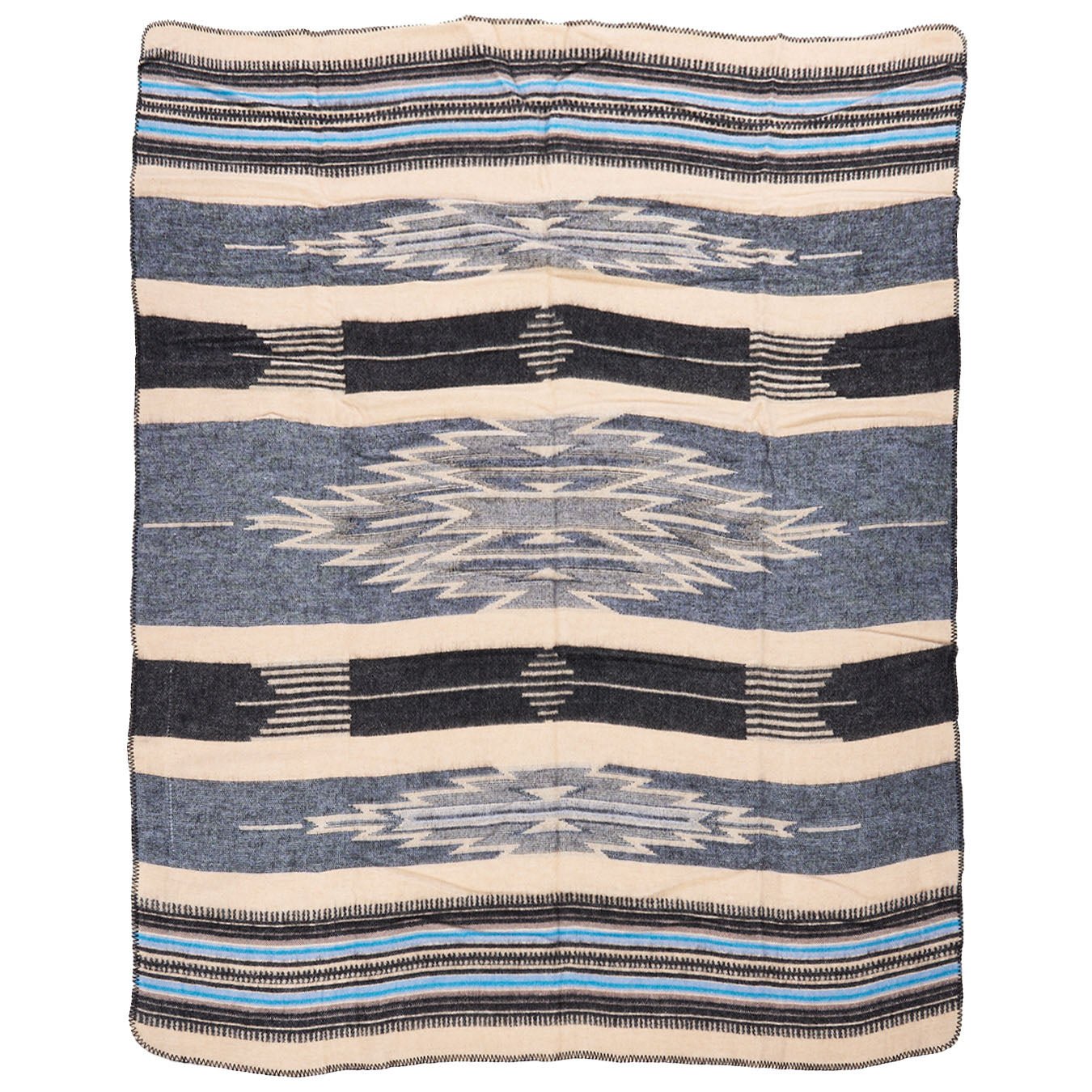 Pike Brothers1969 Chimayo blanket blueBlanketsBritish Parts Lucerne