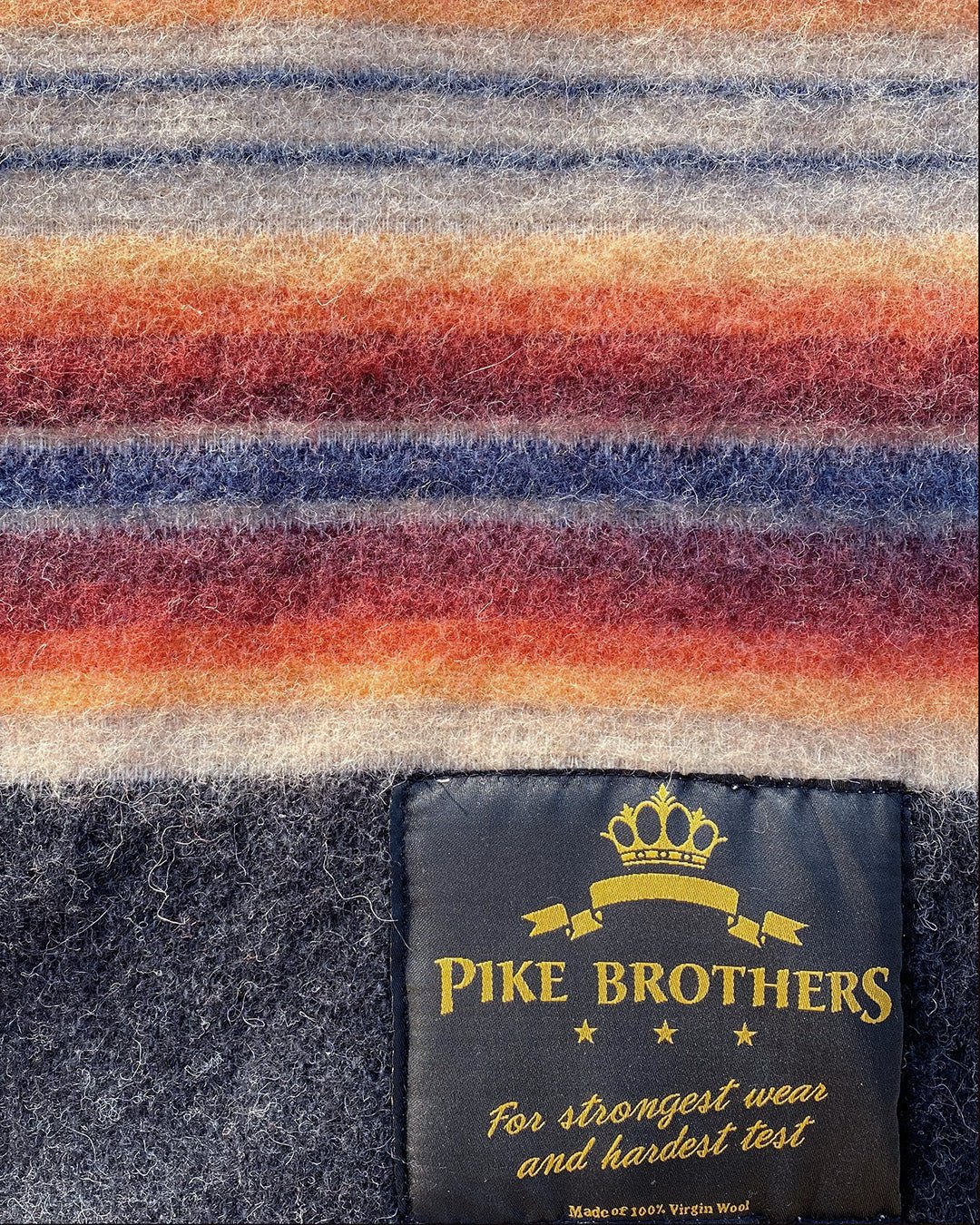 Pike Brothers1969 Denakatee Depakatè blanket faded blackBritish Parts Lucerne