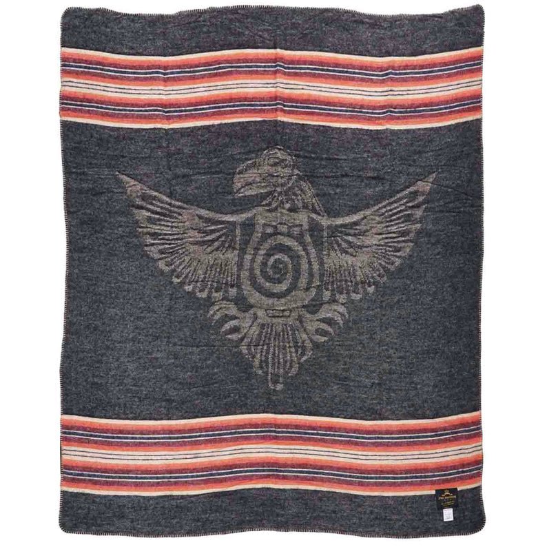 Pike Brothers1969 Denakatee Depakatè blanket faded blackBritish Parts Lucerne
