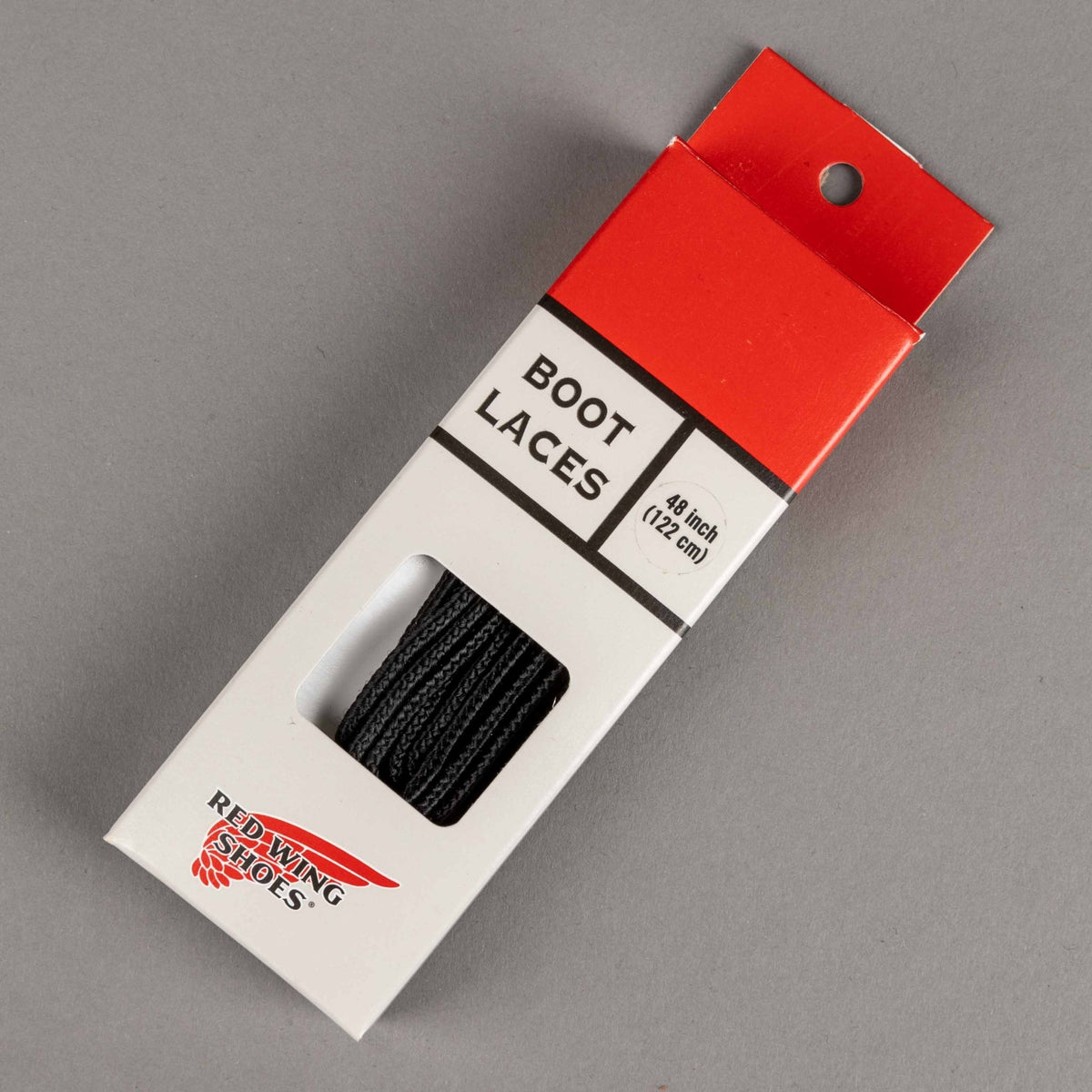 Red Wing Shoes122cm Taslan shoe laces black (6 - 7 pairs of eyelets)British Parts Lucerne