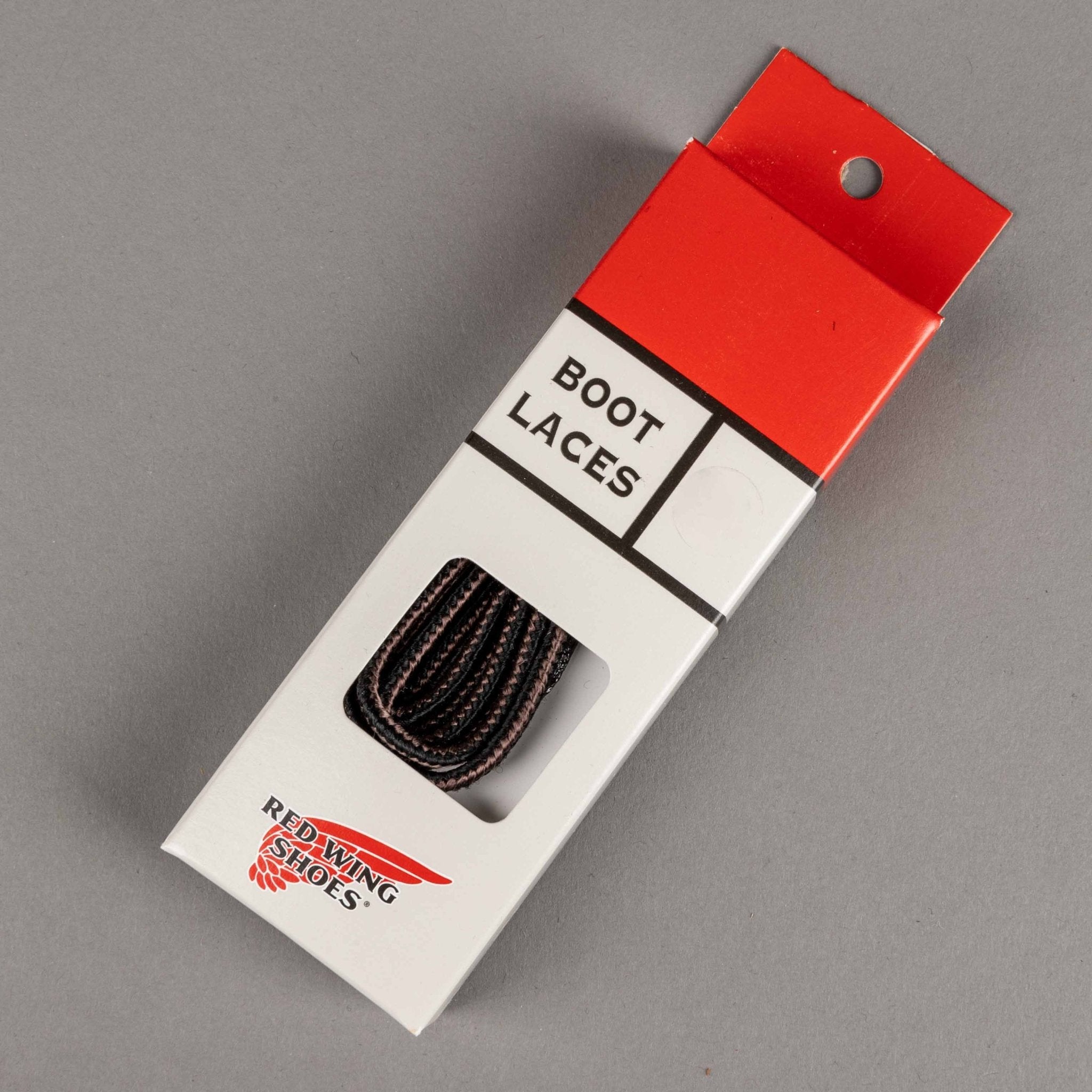 Red Wing Shoes160cm Taslan shoe laces brown/black (8 - 10 pairs of eyelets)British Parts Lucerne