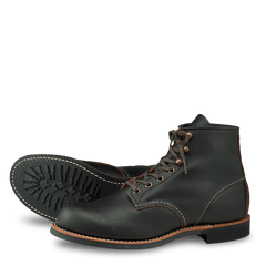 Red Wing ShoesBlacksmith 3345 Black Prairie LeatherShoesBritish Parts Lucerne