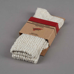 Red Wing ShoesCotton Ragg socks in Cream / CoffeeSocksBritish Parts Lucerne