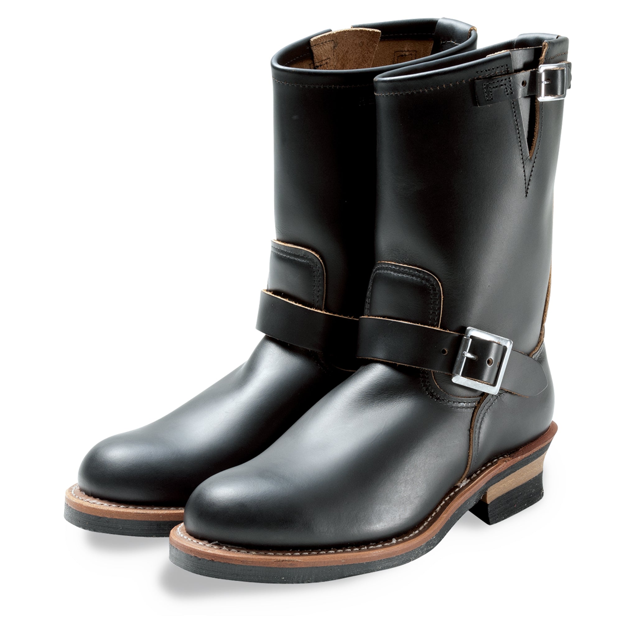 Red Wing ShoesEngineer Boot 2966 Black KlondikeShoesBritish Parts Lucerne