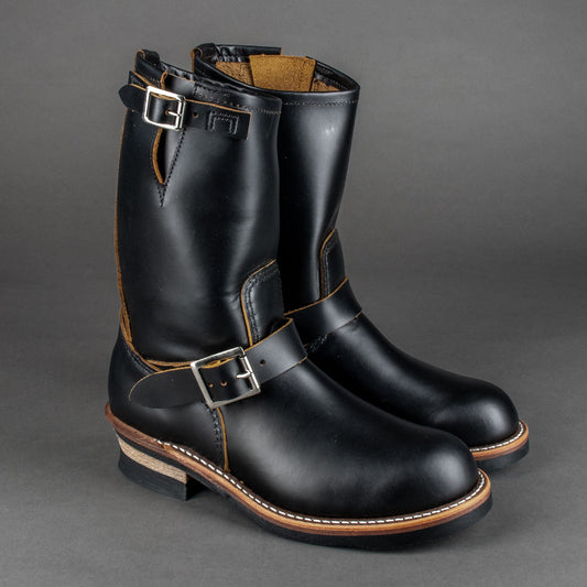 Red Wing ShoesEngineer Boot 2966 Black KlondikeShoesBritish Parts Lucerne