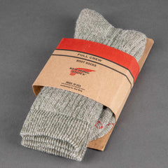 Red Wing ShoesFull crew socks made of merino wool greenSocksBritish Parts Lucerne