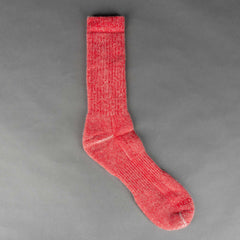 Red Wing ShoesFull crew socks made of merino wool scarletSocksBritish Parts Lucerne
