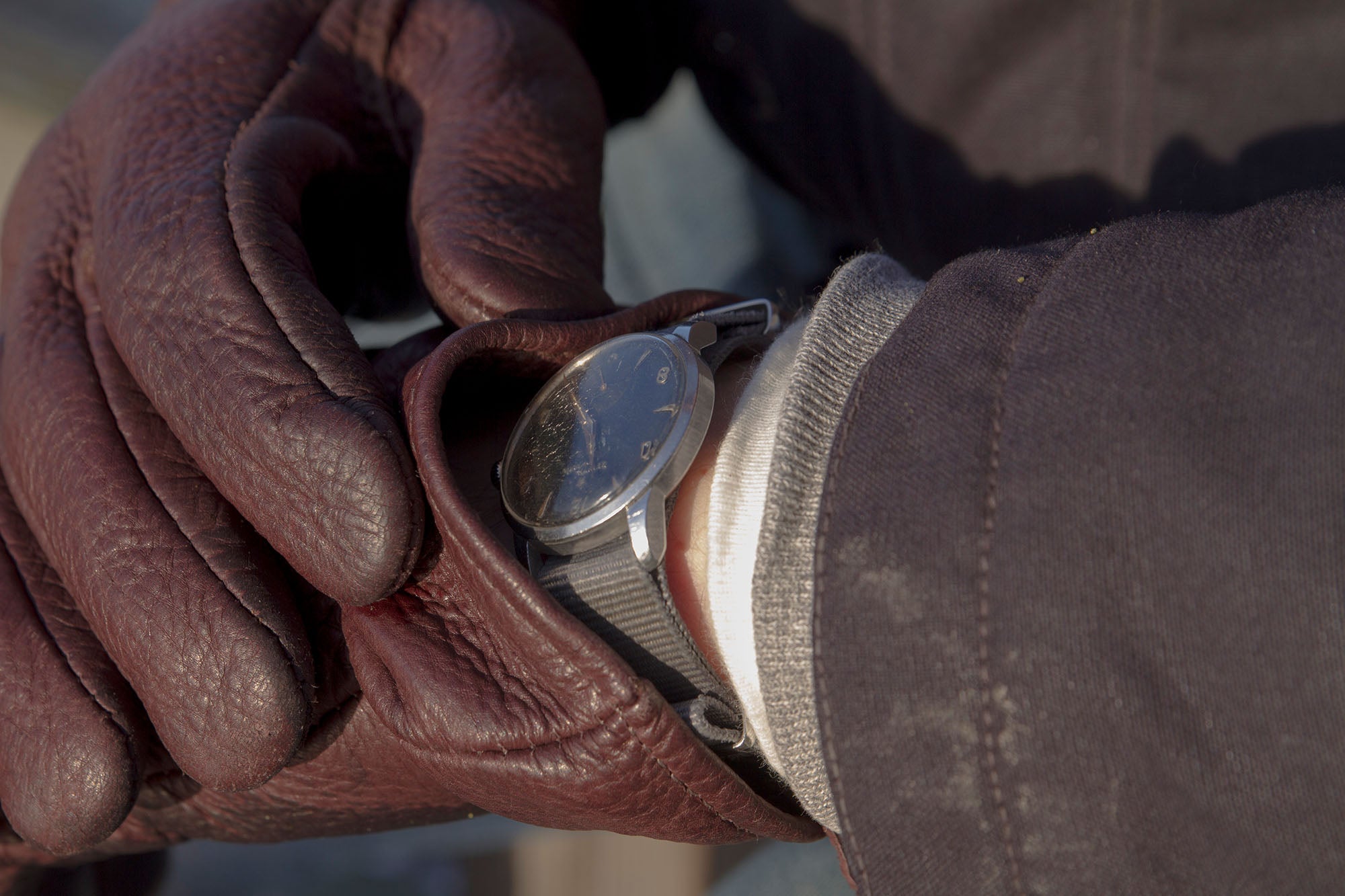 Red Wing ShoesLined leather gloves brownGlovesBritish Parts Lucerne