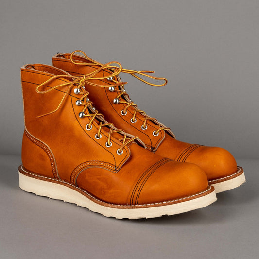 Red Wing Shoes Iron Ranger 8089 Traction Tred Oro Legacy Men's Shoes British Parts Luzern