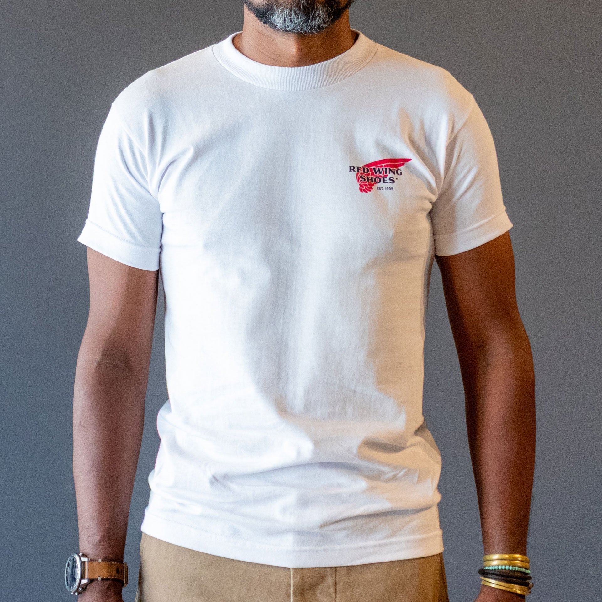 Red Wing ShoesLogo T-Shirt whiteT-ShirtBritish Parts Lucerne