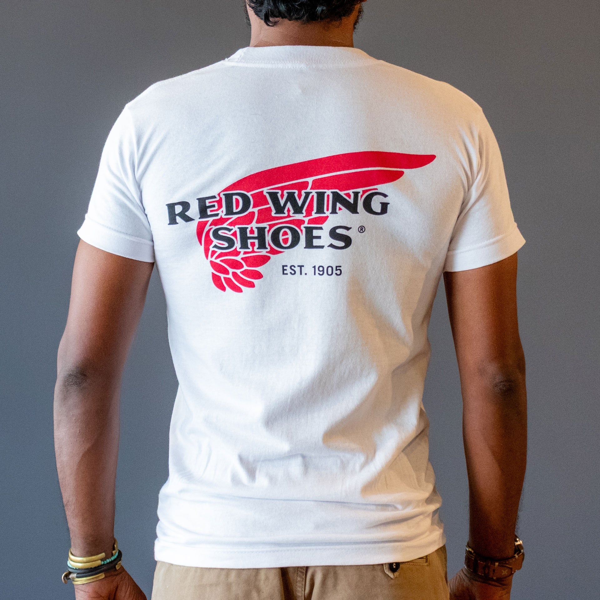 Red Wing ShoesLogo T-Shirt whiteT-ShirtBritish Parts Lucerne