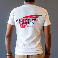 Red Wing ShoesLogo T-Shirt whiteT-ShirtBritish Parts Lucerne