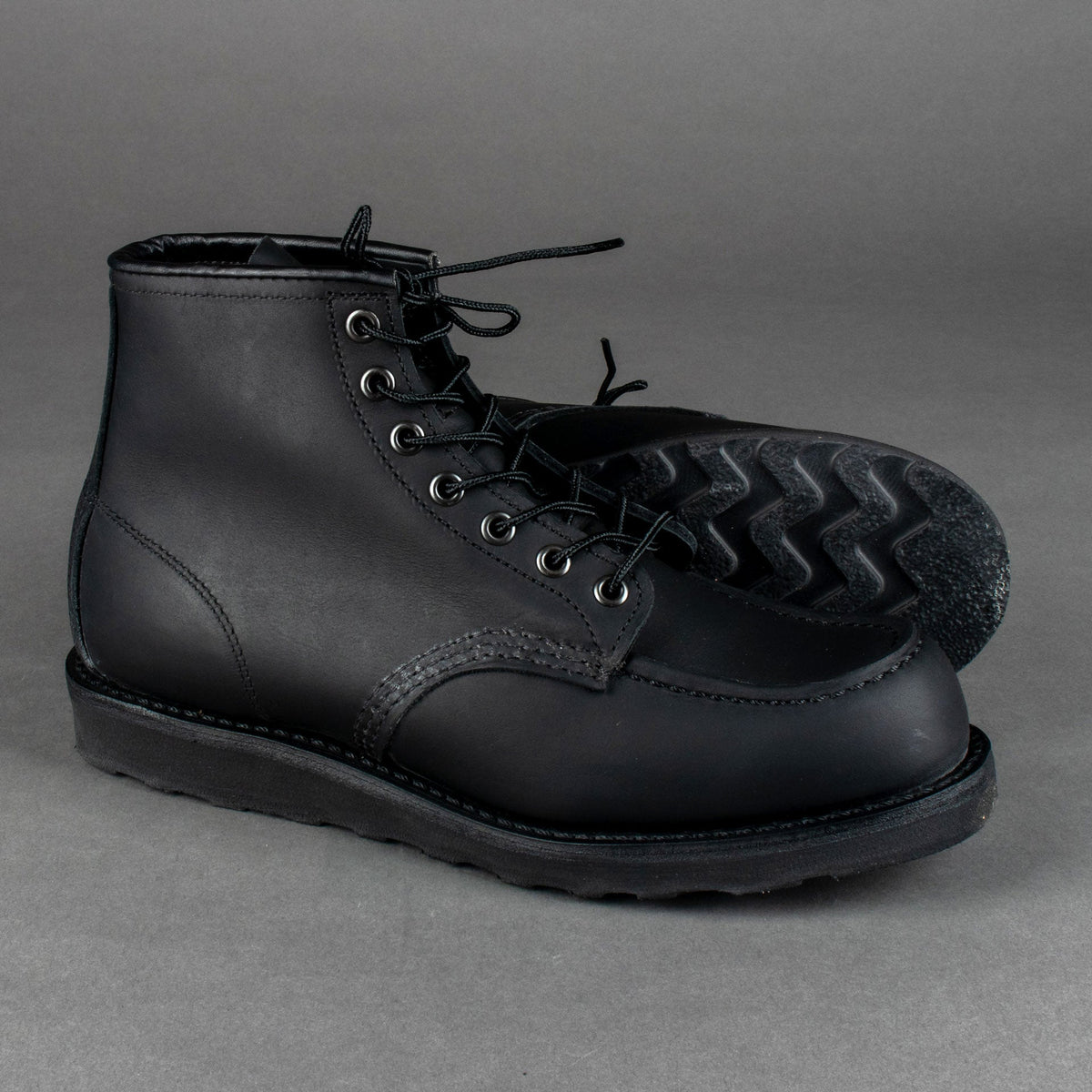 Red Wing ShoesMoc Toe 8074 Black Prairie Men's ShoesShoesBritish Parts Lucerne