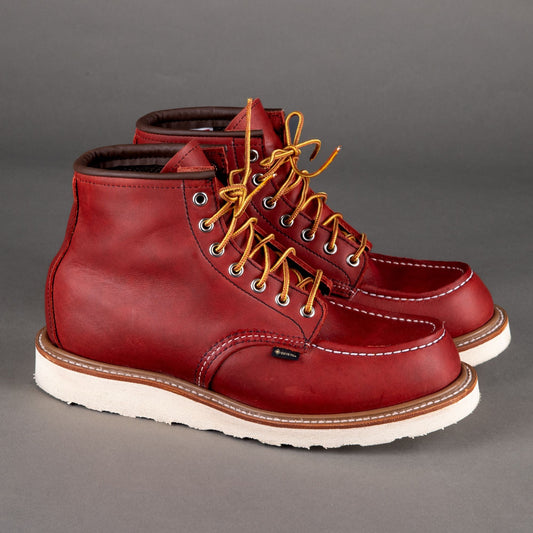Red Wing ShoesMoc Toe 8864 Gore Tex Oro Russet Waterproof Leather Men's ShoesShoesBritish Parts Luzern
