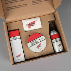 Red Wing ShoesCare kit for shoes made of oil-tanned leatherShoe careBritish Parts Lucerne