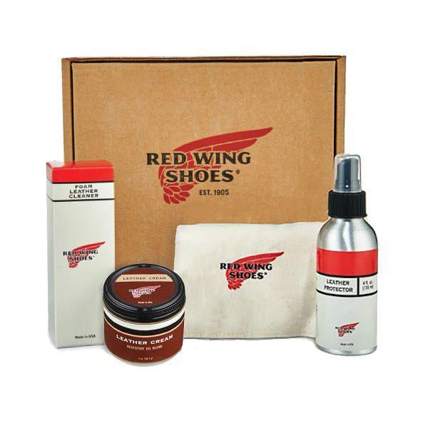 Red Wing ShoesCare kit for smooth finished leather shoesShoe careBritish Parts Lucerne