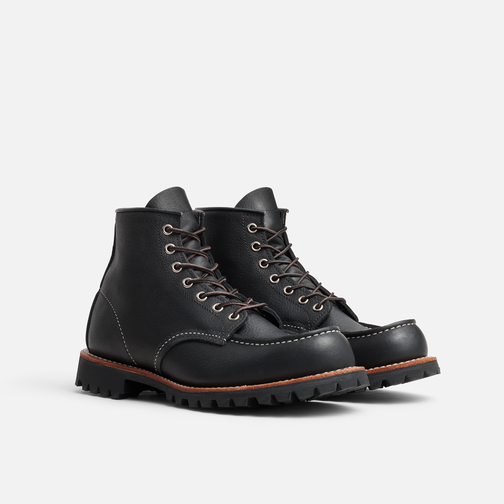 Red Wing ShoesRoughneck 2949 Black Oil Slick Leather Men's ShoesShoesBritish Parts Lucerne