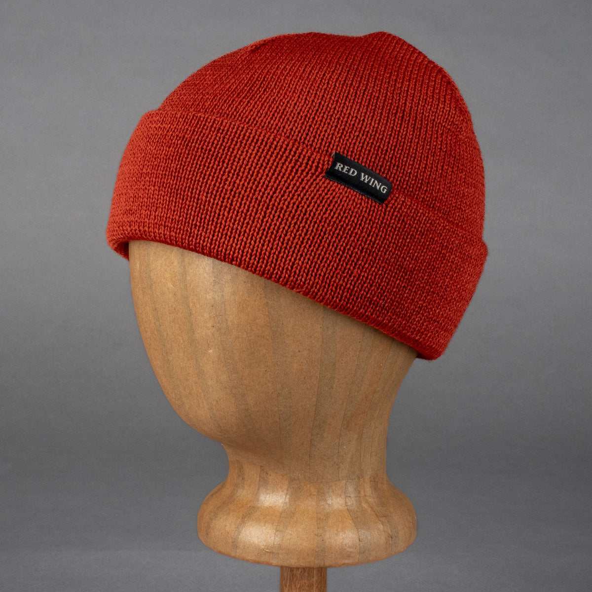 Red Wing ShoesShaniko Wool knitted hat RustCapBritish Parts Lucerne