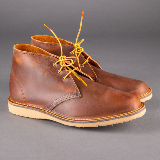 Red Wing ShoesWeekender Chukka 3622 Copper Rough & Tough Leather Men's ShoesShoesBritish Parts Lucerne