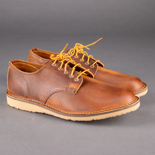 Red Wing ShoesWeekender Oxford 3604 Copper Rough & ToughShoesBritish Parts Lucerne