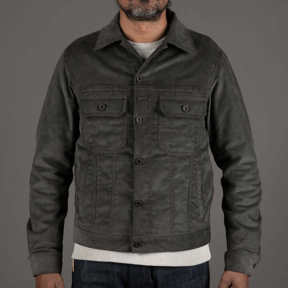 Rogue TerritoryCruiser Jacket Grey CordJacketsBritish Parts Lucerne