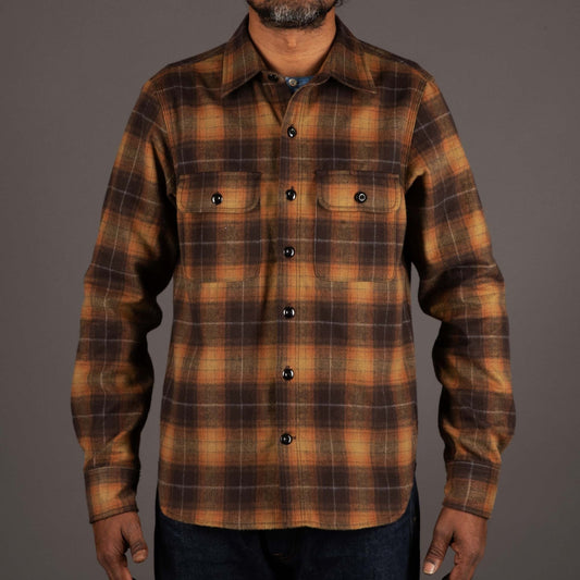 Rogue TerritoryField Shirt Sienna Brushed PlaidShirtBritish Parts Lucerne