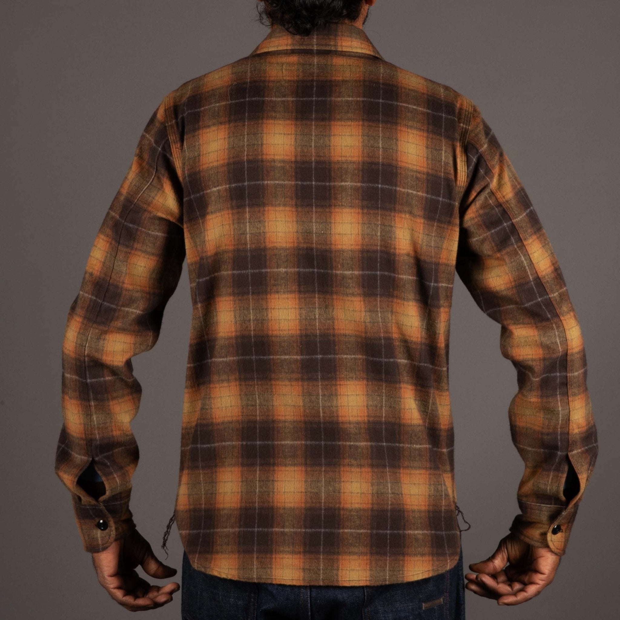Rogue TerritoryField Shirt Sienna Brushed PlaidShirtBritish Parts Lucerne