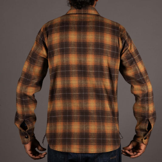 Rogue TerritoryField Shirt Sienna Brushed PlaidShirtBritish Parts Lucerne