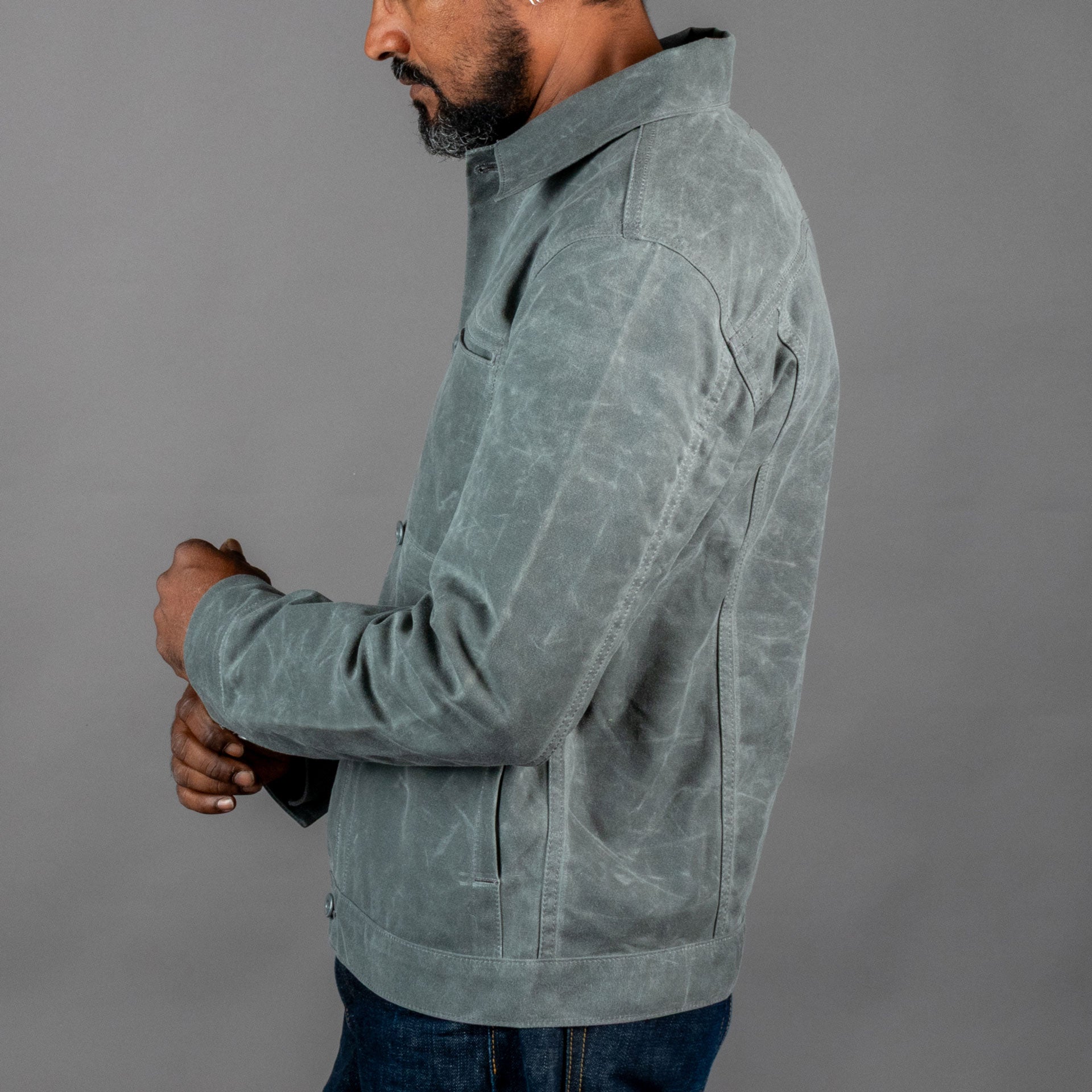 Rogue TerritorySupply Jacket Grey WaxedJacketsBritish Parts Lucerne