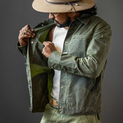Rogue TerritorySupply Jacket Olive WaxedJacketsBritish Parts Lucerne