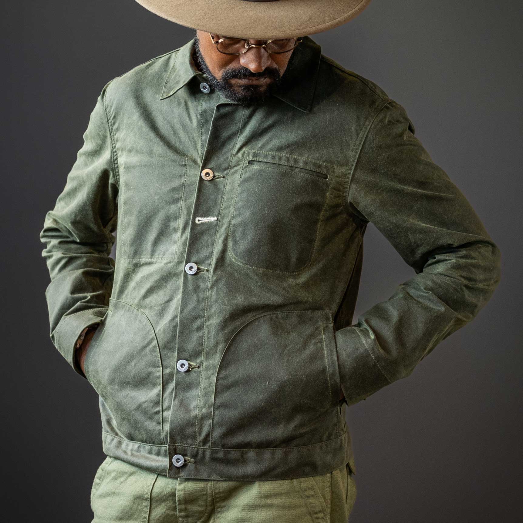 Rogue TerritorySupply Jacket Olive WaxedJacketsBritish Parts Lucerne