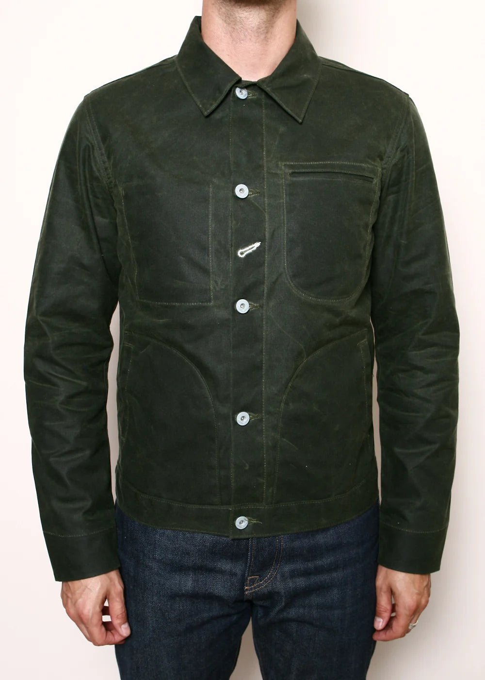 Rogue TerritorySupply Jacket Olive WaxedJacketsBritish Parts Lucerne