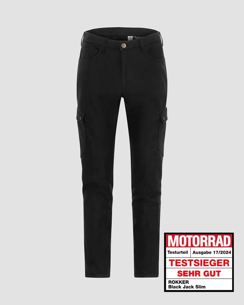 RokkerBlack Jack Slim motorcycle pantsMotorcycle pantsBritish Parts Lucerne