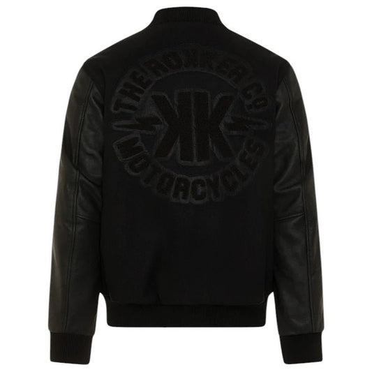 RokkerCollege Jacket Black Motorcycle JacketMotorcycle JacketBritish Parts Lucerne