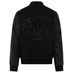 RokkerCollege Jacket Black Motorcycle JacketMotorcycle JacketBritish Parts Lucerne