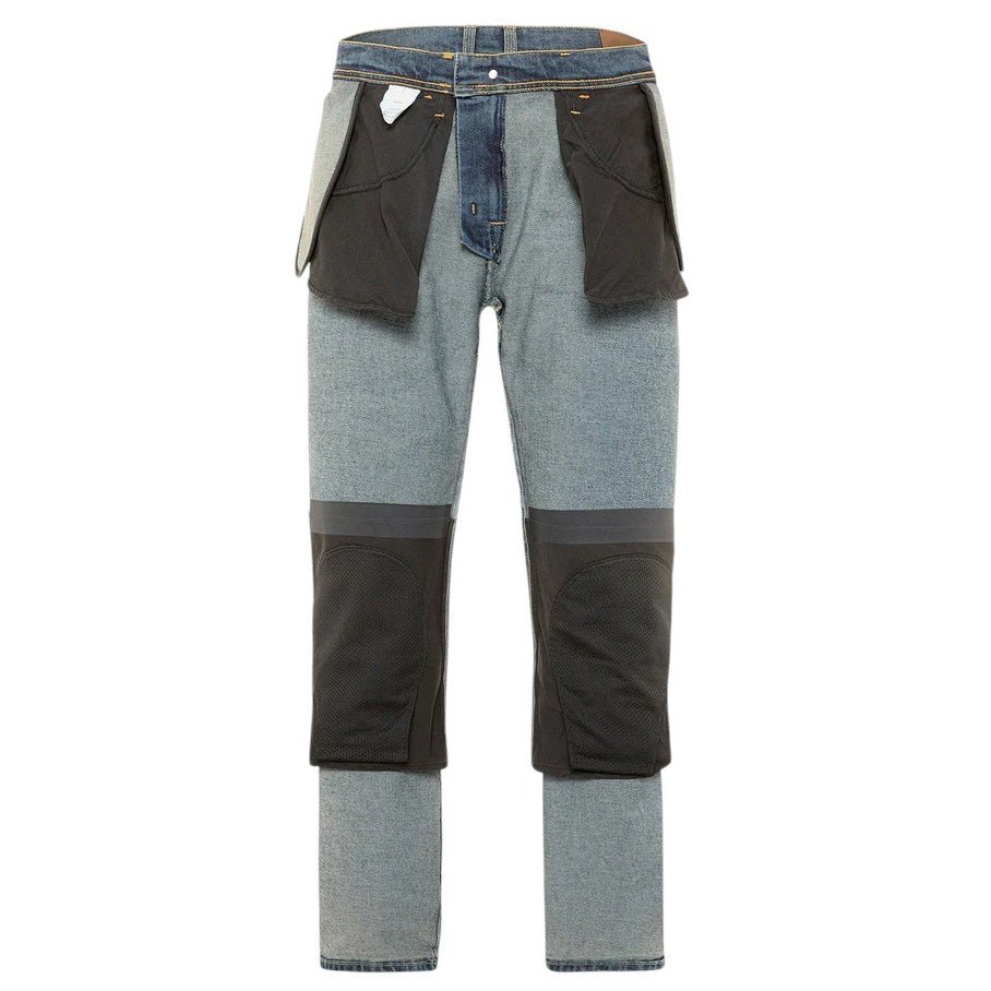 RokkerHunter Blue motorcycle pantsMotorcycle pantsBritish Parts Lucerne