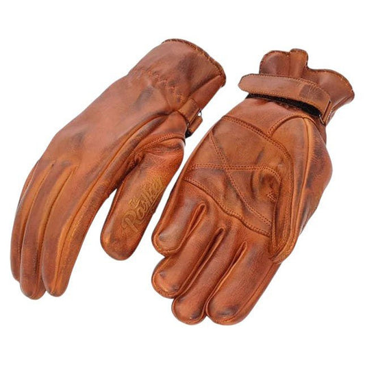 RokkerMcAllen Motorcycle Gloves CognacGlovesBritish Parts Lucerne
