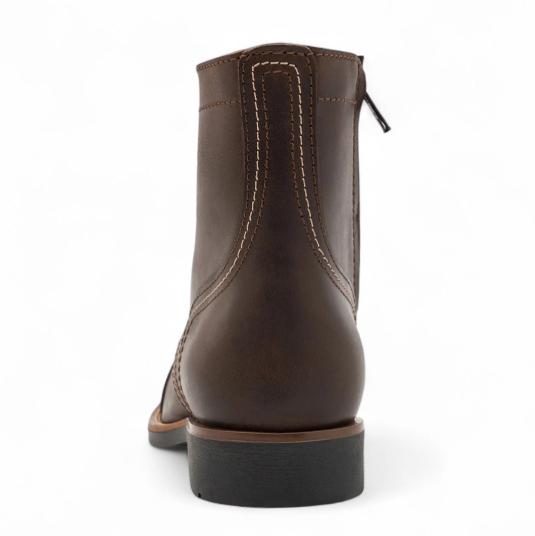 RokkerMoto Ranger Lady motorcycle boots brownMotorcycle bootsBritish Parts Lucerne