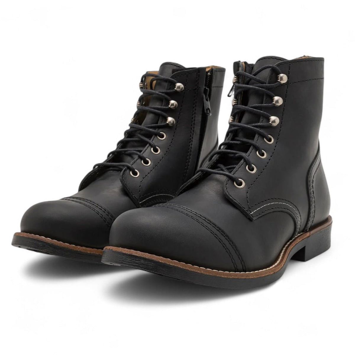 RokkerMoto Ranger Lady motorcycle boots blackMotorcycle bootsBritish Parts Lucerne