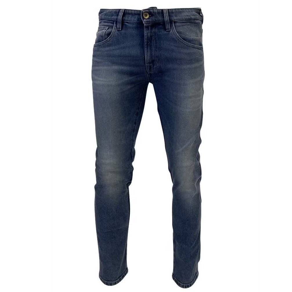 RokkerRokkertech Tapered Slim Light BlueMotorcycle pantsBritish Parts Lucerne