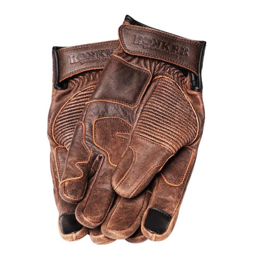 RokkerTucson motorcycle gloves brownGlovesBritish Parts Lucerne