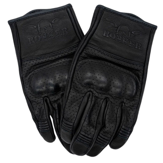 RokkerTucson motorcycle gloves perforated blackGlovesBritish Parts Lucerne
