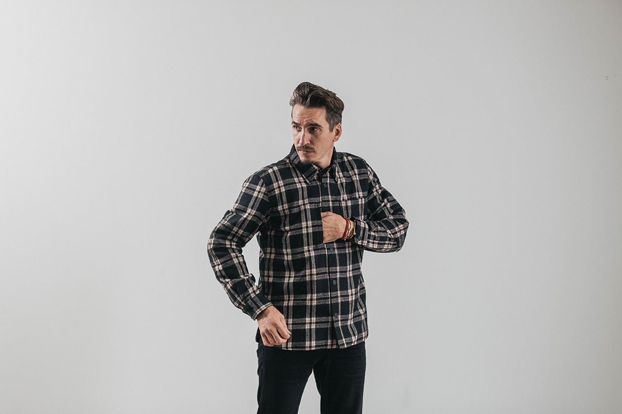 Roland Sands DesignBuellton Riding Shirt (motorcycle jacket) in black / white / redMotorcycle jacketBritish Parts Lucerne